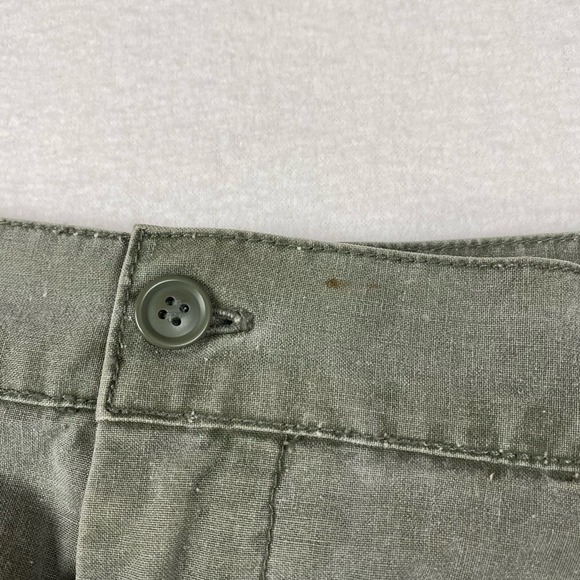 Vintage American Eagle Outfitters Shorts Size 32 Green High Rise Outdoors 90s - Picture 6 of 10